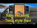 Installing Cidava 13 Inch Tesla Style Andriod Radio for 2019-2022  RAM 1500 2500 3500