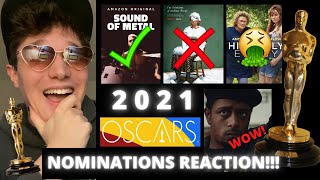 2021 Oscar Nominations REACTION! (LAKEITH!!!)
