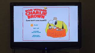 Bon Voyage Charlie Brown, (and don't come back) DVD Menu Walkthrough