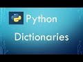 Tutorial 11 : Dictionary in Python