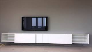 TV dressoir met schuifdeuren