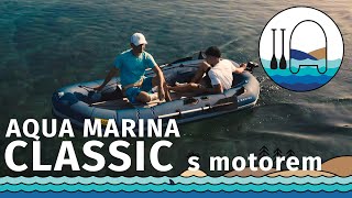 [PADLUJTE.CZ] Člun Aqua Marina Classic s motorem na 12V autobaterie