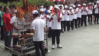 台北中和合聖宮 中壇元帥入東山碧軒寺【神將七爺八爺】108/9/1.台南市東山區尊王館建館15週年謁祖進香祈福平安遶境大典