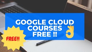 Free Google Cloud Courses for a month | COVID -19