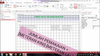 MENAMBAHKAN FORMULA DENGAN MENGGUNAKAN TEXT BOX PADA FORM/REPORT