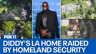 Sean 'Diddy' Combs home raided by Homeland Security