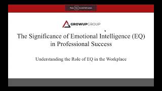 Unlocking Professional Success: The Significance of Emotional Intelligence (EQ)