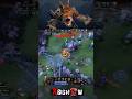 TRAMPLED EVERYONE PRIMAL BEAST DOTA 2 #dota2 #dota2highlights #rampage #shorts #primalbeast