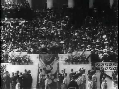 Theodore Roosevelt's Inaugural Ceremony, 1905 - YouTube