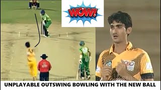 Most Outstanding Outswing Bowling with New Ball in T20 Cricket - Unplayable Bowling from Irfanullah