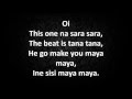 Mama Africa- Bracket- Lyrics on screen