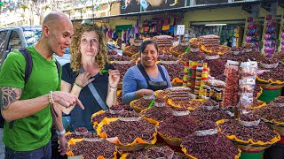 BEST Mexican Street Food in Oaxaca, Mexico 🇲🇽 OAXACAN CHAPULINES & MEMELAS + CHOCOLATE FACTORY TOUR!