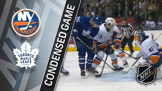 02/22/18 Condensed Game: Islanders @ Maple Leafs