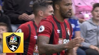 Callum Wilson equalizes for Bournemouth against Leicester City | Premier League | NBC Sports