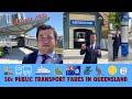 50c Public Transport Fare Queensland, Australia