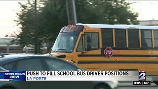 Push to fill school bus driver positions in La Porte ISD