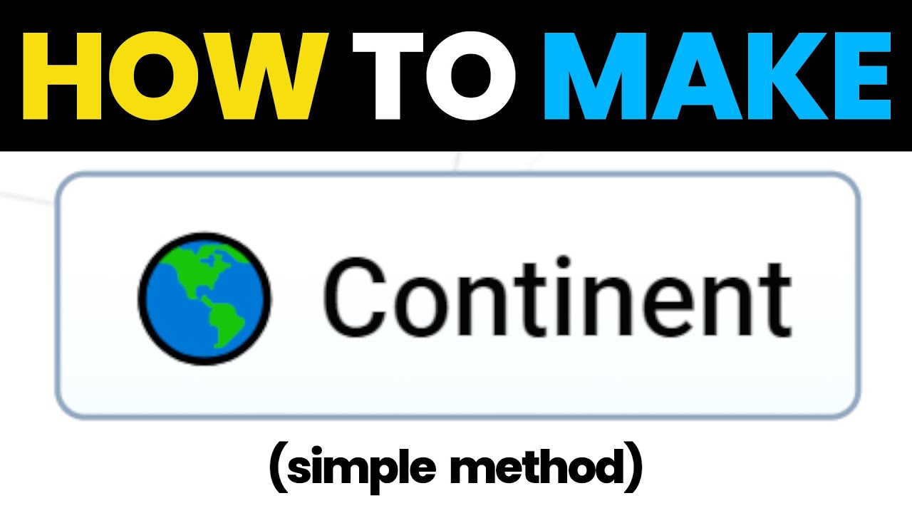 How To Make A Continent In Infinite Craft - Simple Guide - YouTube