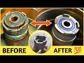 Motorcycle broken wheel hub repairing on lathe machine | Zimbiker