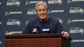 Pete Carroll Wraps Up 2018 Season