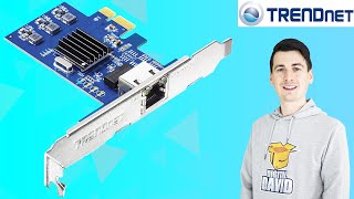 TRENDnet 2.5GBASE-T PCIe Network Adapter Installation // TEG-25GECTX Review