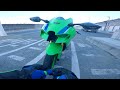 4k【大阪→兵庫】kawasaki zx 10r　osaka hyogo 【カワサキ zx 10r】gopro 12 梅田