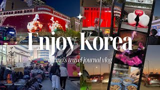 한국여행vlog/여수/남대문/신세계 크리스마스 미디어파사드