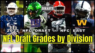 2022 NFL Draft Grades by Division | NFC East (Cowboys, Giants, Eagles, Commanders)
