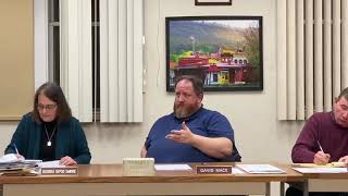 Tamaqua Borough Council discusses railroad platform