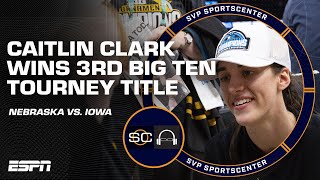 TIM LEGLER TOUCHSCREEN 👀 How did Caitlin Clark lead Iowa to a BIG TEN CHAMPIONSH