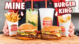 Making The Burger King Whopper Meal At Home | But Better