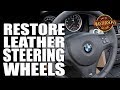 How To Clean & Condition Leather Steering Wheels - Masterson's Car Care - BMW M6 V10