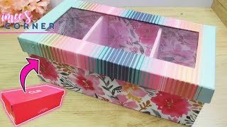 SHOE BOX RECYCLE IDEA || DIY BEST OUT WASTE      IDEAS