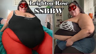 Leighton Rose SSBBW Petite! But very heavy – Body positive activist.