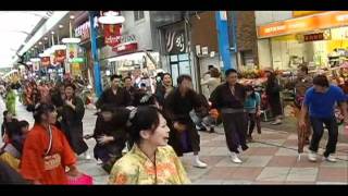 踊浸倶舞隊（YOSAKOIさせぼ祭り2011）パレード演舞