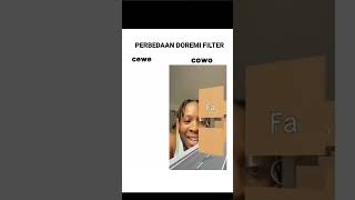 Perbedaan Doremi filter cowok Dan cewek