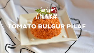 Tomato Bulgur Pilaf