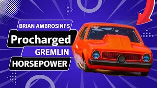 Wheel Standing Champion Brian Ambrosini's 3,000 HORSEPOWER Drag Radial AMC Gremlin