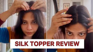 Silk Hair Topper Customer Review | Hair Extensions India | Hair Thinning Solution For Women #shorts