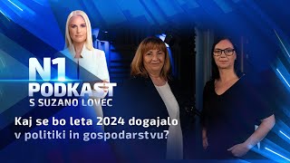 N1 podkast s Suzano Lovec: Kaj se bo leta 2024 dogajalo v politiki in gospodarstvu?