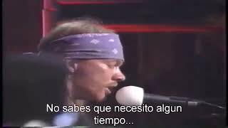 Guns N Roses   Elton John   November Rain   Subtitulado Español @musicpg517