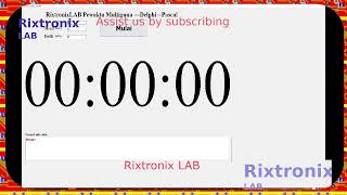 Tutorial timer app delphi 107