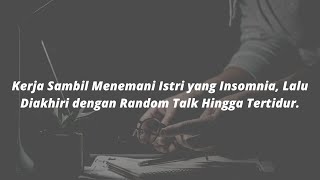 ASMR Husband Indonesia | Menemani Istri Susah Tidur & Random Talk di Malam Hari