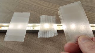 LED Punkte verschwinden lassen: DIY Diffusor von schlecht bis gut