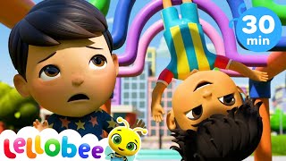 Ollie Makes A New Friend - Yes Yes Playtime Song | Baby Nursery Rhyme Mix - Moonbug Kids Songs