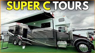 2026 Florida RV SuperShow - Live RV Tours Of Super C Motorhomes!