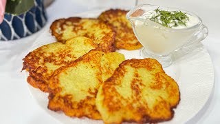 Placki ziemniaczane krok po kroku - przepis idealny 🔥🔥🔥🥔