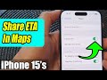 Master Your Journey: How to Control Share ETA on iPhone 15/15 Pro Max & iOS 17 Maps!