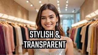 4K Transparent try on haul wet vs dry  Try on haul 2025   wet vs dry with holly Get ready with me