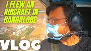 Microlight Flying Bangalore || I Flew An Aircraft In Bangalore VLOG