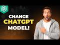 How To Change Model In ChatGPT [2026 Full Guide]